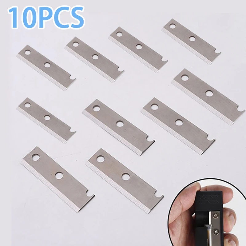 10pcs Multifunctional Club Trimmer Blade Spare Blade Replacement For Bounty Hunter & One Stop Cue Tip Corrector Shaper