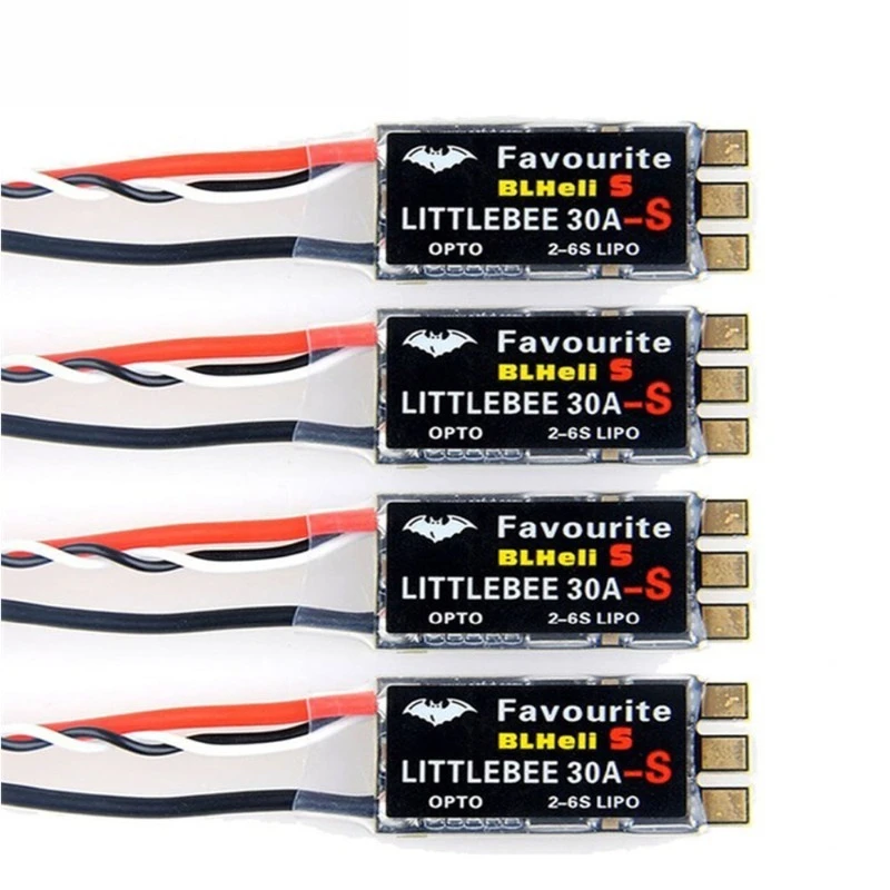 

FVT LittleBee 20A/30A ESC BLHeli_S DShot600 Spring 2-4S-мини-бесщеточный регулятор скорости профессиональные дроны аксессуары для самостоятельного изготовления