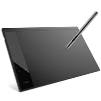 10x6 inch Active Area 4 Touch Keys and 1 Touch Pad VEIKK A30 Graphics Drawing Tablet Pen Tablet with 8192 Levels Battery Pen