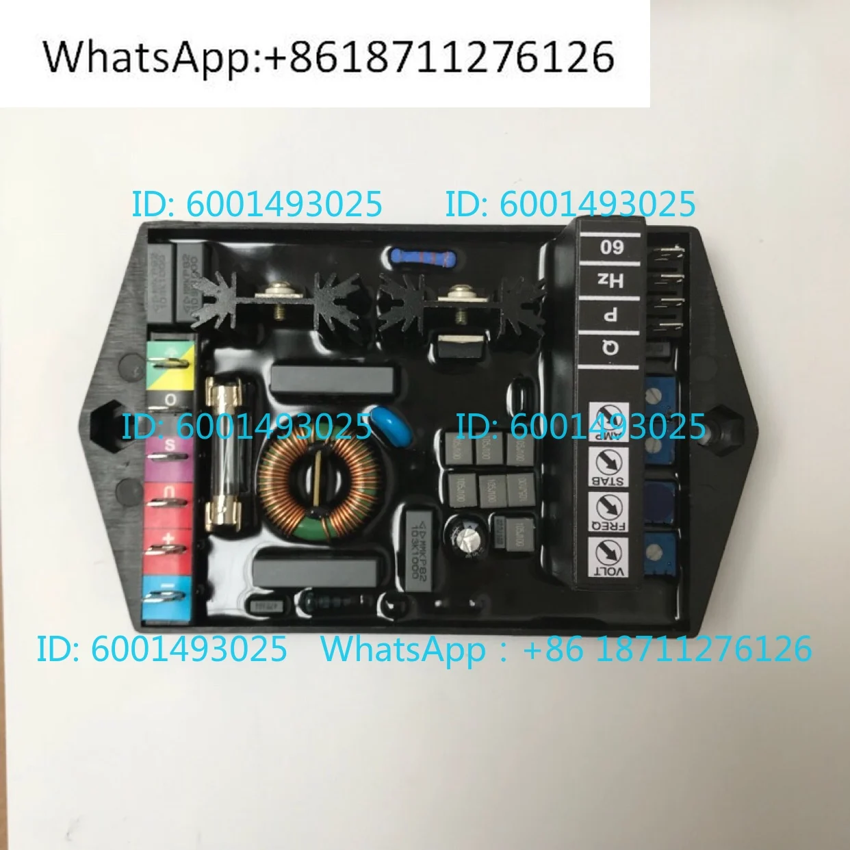 

Регулятор генератора MARELLI MECCALTE AVR M16FA655A, плата управления
