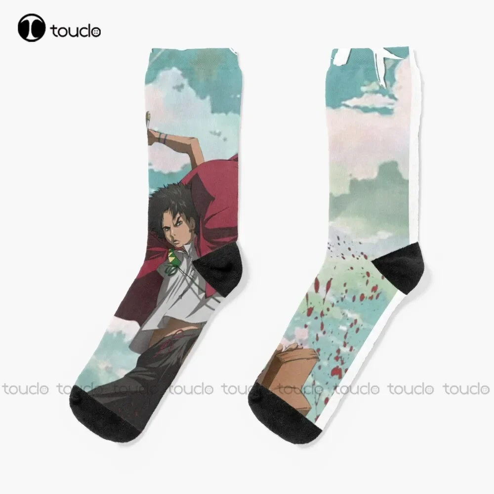 

Носки Mugen from Samurai Champloo, зимние носки для мужчин, персонализированные носки унисекс для взрослых, подростков, молодежи, рождественский подарок
