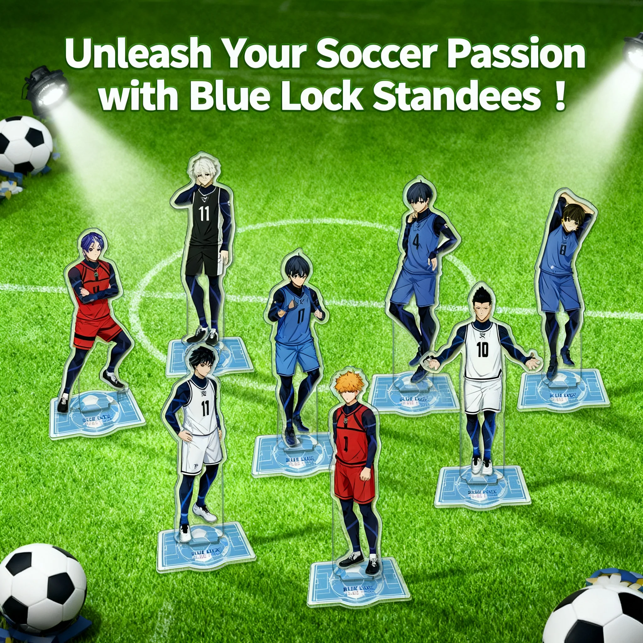 

Акриловая фигурка-стенд по аниме BLUE LOCK: Исаги Йоичи. Мерч по BLUE LOCK. В наличии. Дропшиппинг. Акриловая фигурка-стенд по аниме.