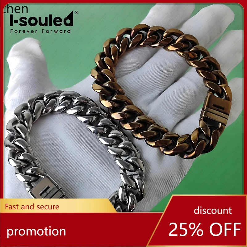 

YFY aerospace titanium chain bracelet suitable for creative men, unisex