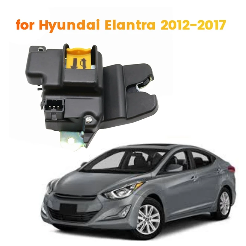 Well-Car Luggage Compartment Lid Lock Assembly 81230-3X010 For Hyundai Elantra 2012-2017 Trunk Lock Assembly