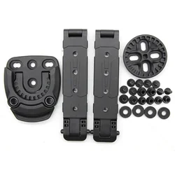 Sistema de montaje MOLLE rápido para pistolas y fundas tácticas