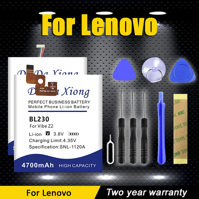 Аккумулятор BL240 L12T1P33 BL262 BL230 для Lenovo Vibe Note C2 8 P2 Z2 Power Tab IdeaTab lepad E7 A1000 A1010 P2C72 + инструмент
