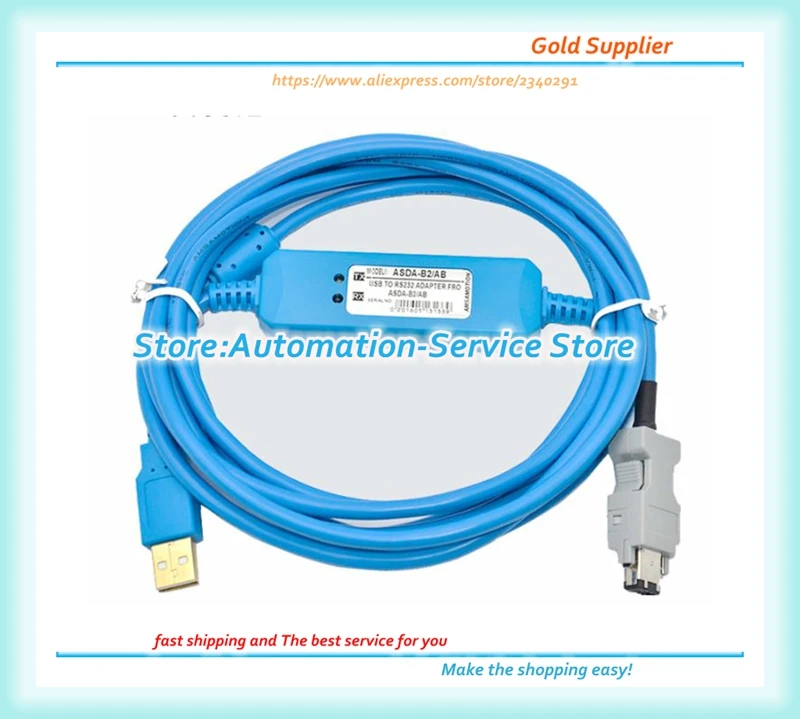 ASD-CNUS0A08 USB-ASD-CNUS0A08 كابل USB جديد لـ ASDA-B2/AB