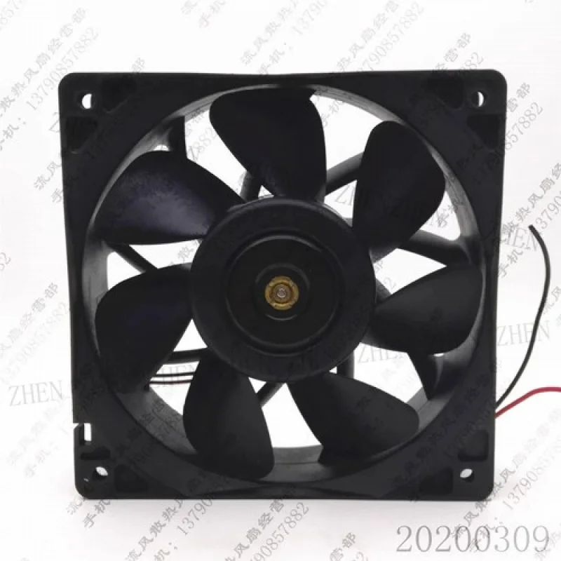 Y FOR  Delta QFR1224EHE 12038 12cm 24V 0.75A 2 Line large Air Volume Inverter Fan