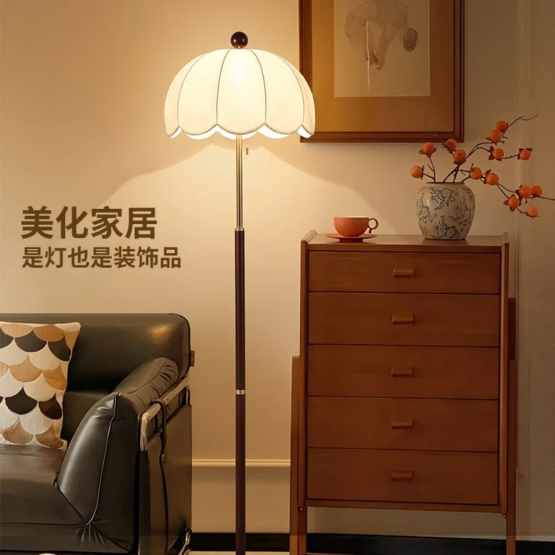 

Винтажный тканевый пульт дистанционного управления dim E27, светодиодные торшеры для гостиной, стоячие светильники, спальня, рядом с диваном, окружающее освещение