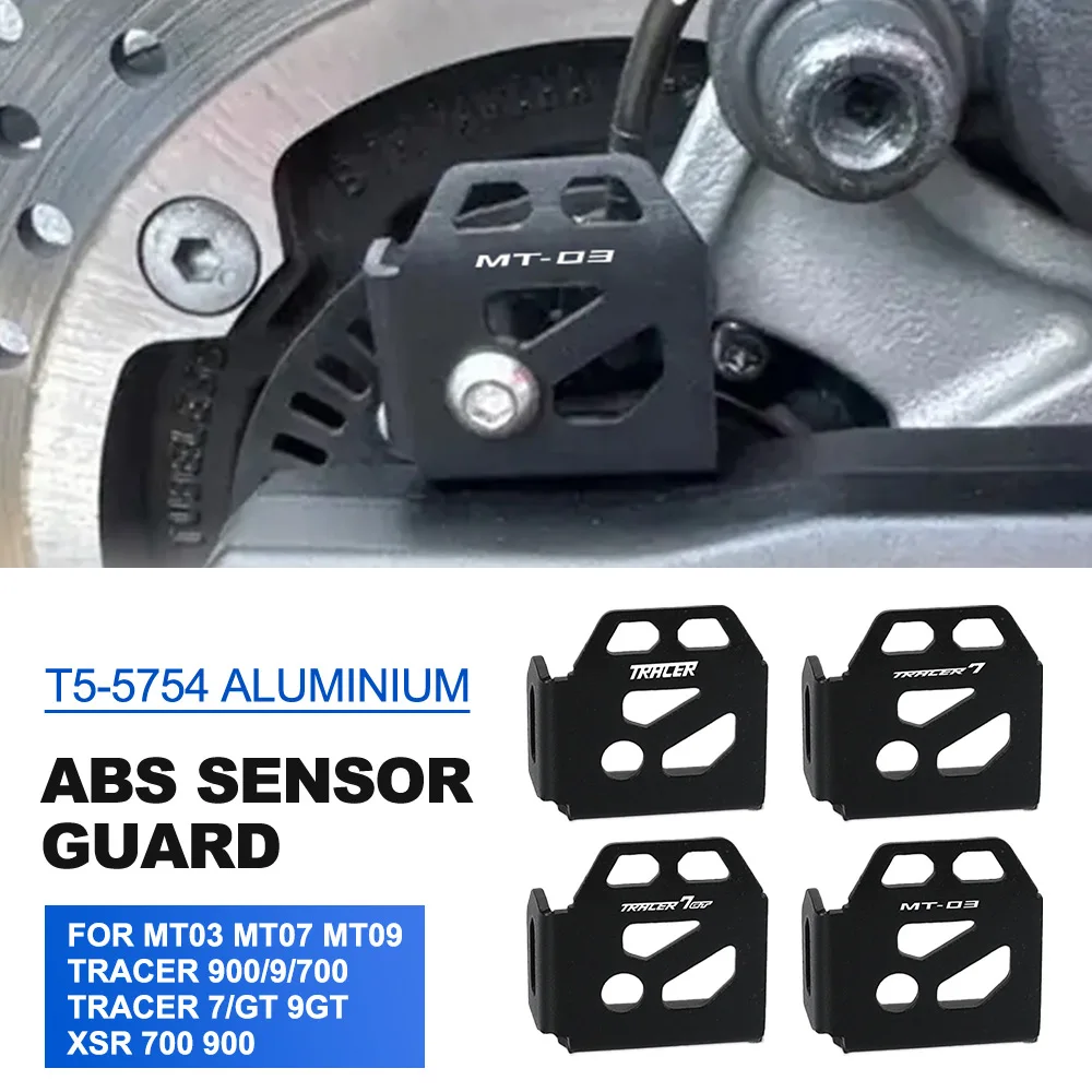 

Motorcycle Rear ABS Sensor Protector For YAMAHA MT03 MT07 MT09 Tracer 900/9/700 Tracer 7/GT 9GT XSR 700 900 Brake Caliper Guard