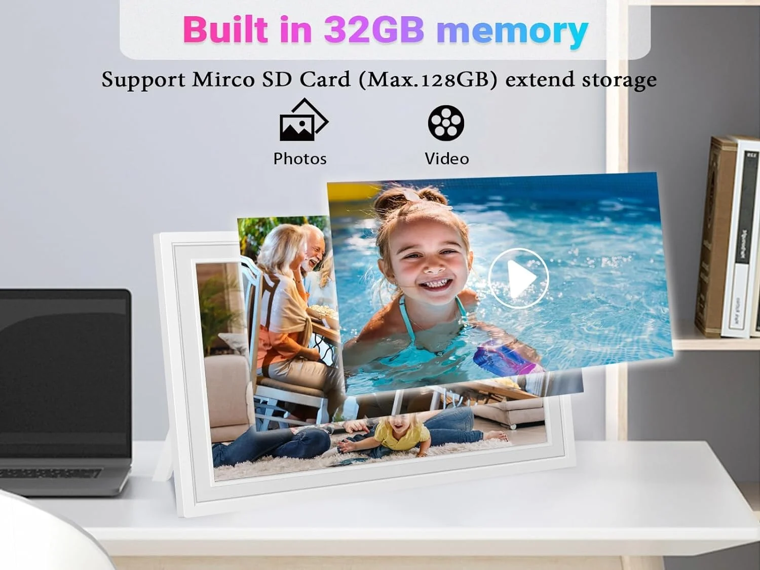 Digital Picture Frame FRAMEO 15.6