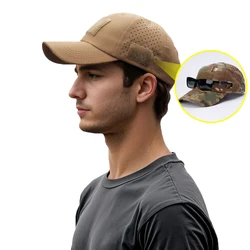 Gorra táctica camuflaje militar transpirable protección UV