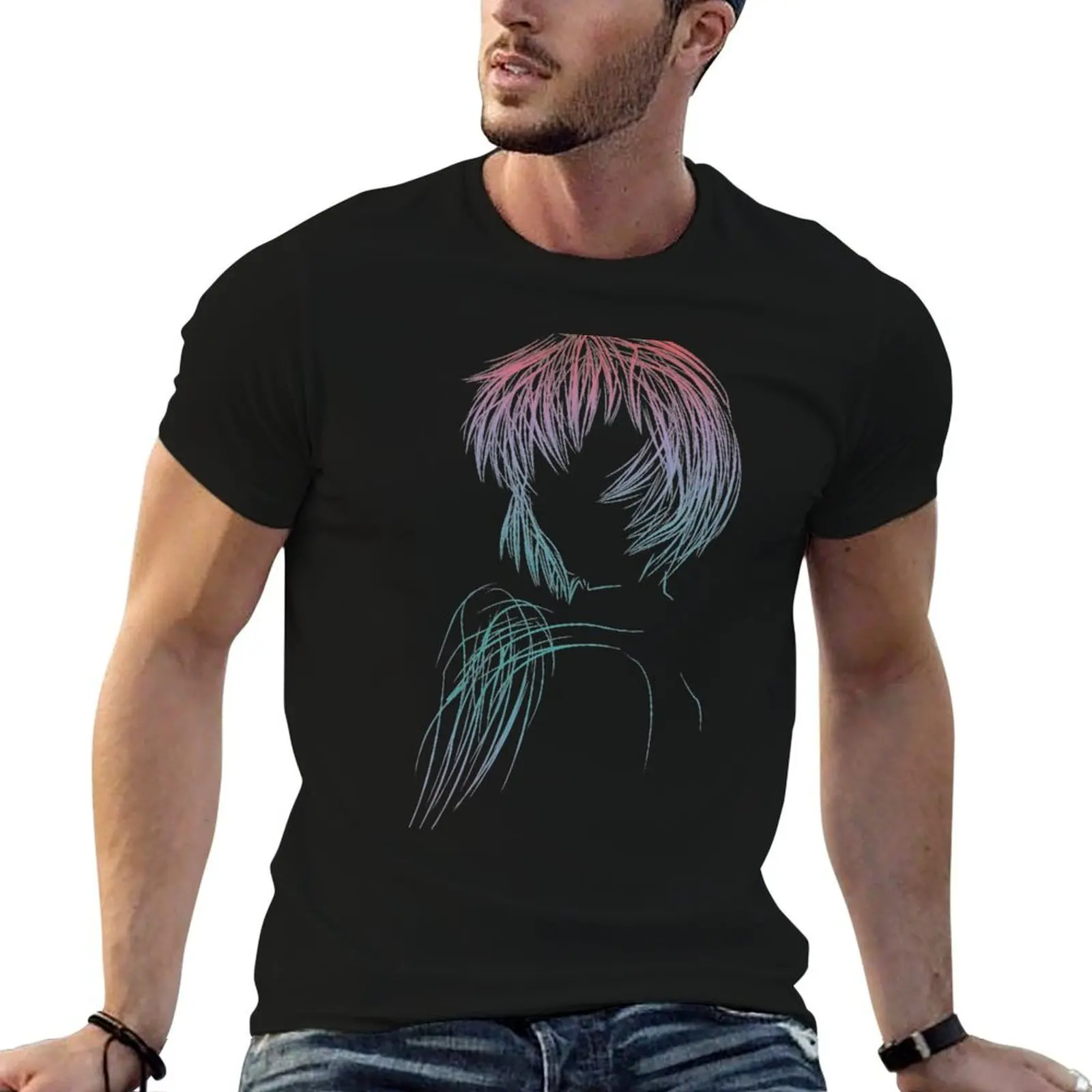 Rei Digital Art T-Shirt Sport Basic Moisture Wicking Tee