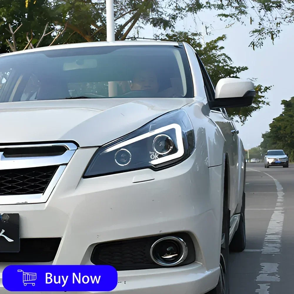 

Для Subaru Outback 2010-2014 автомобильные передние фонари, освещение в сборе, обновление светодиодных автомобильных фар, инструмент для линз проектора, автомобильные аксессуары