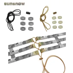 Vest Chest AVS 3-Band Cummer band Connecting Buckle Butterfly Buckle Elastic Rope Spring Buckle Vest Accessories