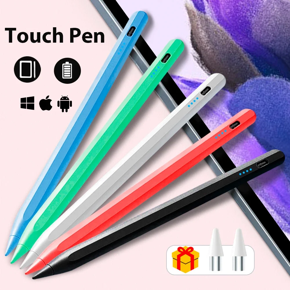 Universal Stylus Pen Compatible For Samsung Galaxy A9 A9+ S10 S7 S8 S6 Lite Touch Stylus Pencil For Android Tablet Huawei Xiaomi