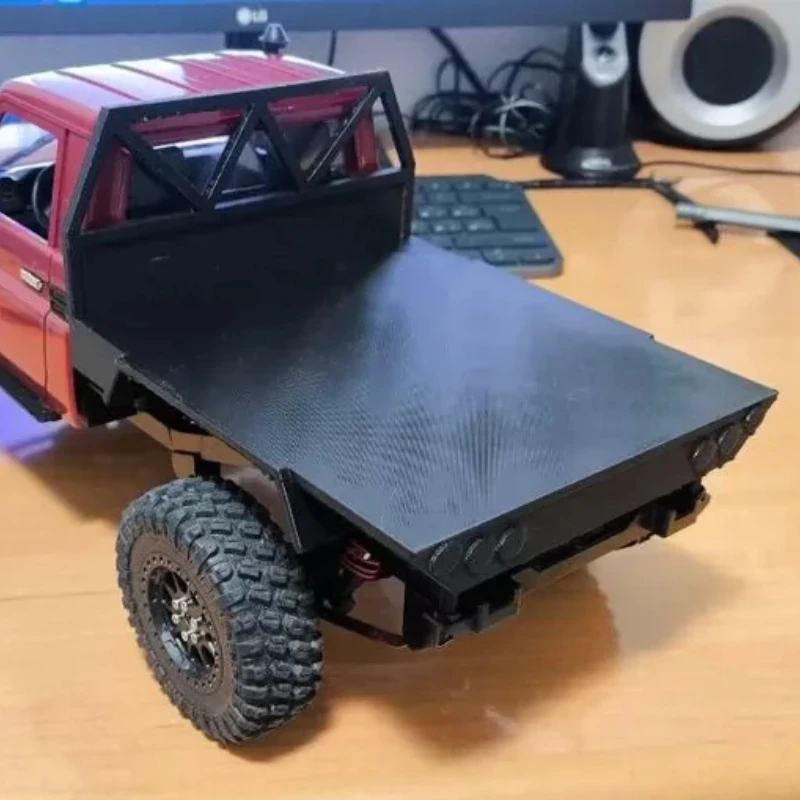 MN82/82Pro RC Car Rear Flatbed Modification Decorative Detail Parts with Matching Mounting Holes for RC Model