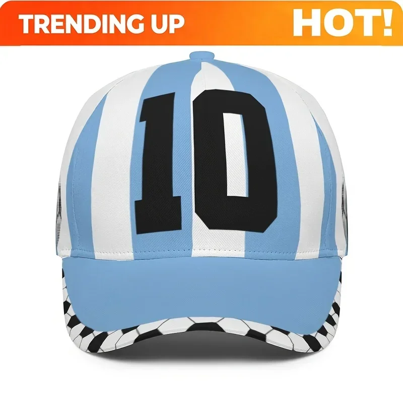 Custom Introducing A New Men'S Football Duckbill Cap, An Adjustable Baseball Cap Designed For Outdoor Activities And Sun Protect