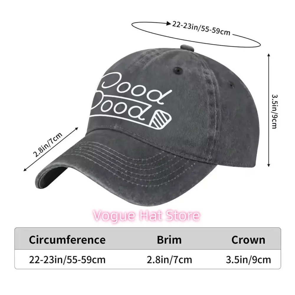 Goodgood Golf Washed Baseball Cap, Adjustable Buckle Design, Lightweight And Breathable, All-Season Unisex, Suitable for Daily C