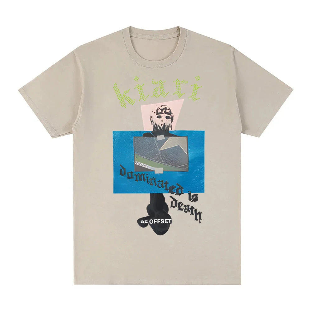 تي شيرت PALY HOLLYWOOD لـ KIARI تي شيرت صيفي غير رسمي بنفس الطراز للمغني 100% قطن مريح عالي الجودة 100% قطن