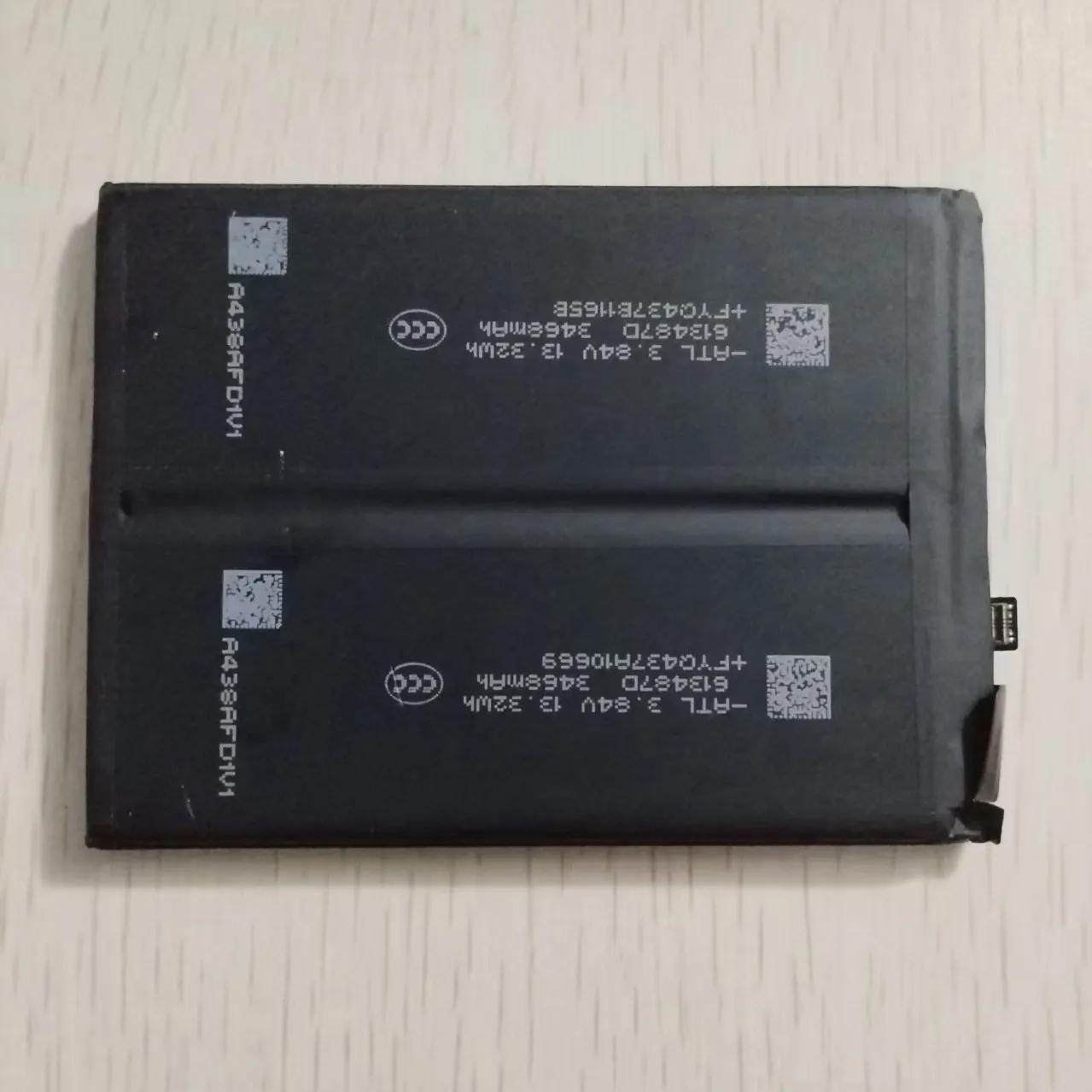 Li3934T90P8h623486 7050mAh 7.68V Battery For Red Magic 10 Pro+ SmartPhones