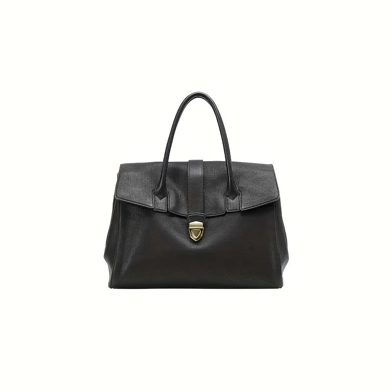 

Высококачественная деловая женская сумка-тоут, просторная сумка через плечо в ленивом стиле для офисного использования.