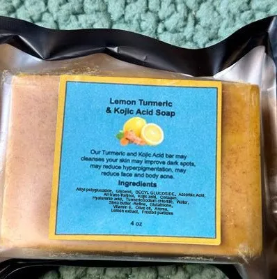 Turmeric Soap Deep Cleansing Cold Handmade Soap Facial Body Cleansing Brightening Complexion Removing Dead Skin Skincare