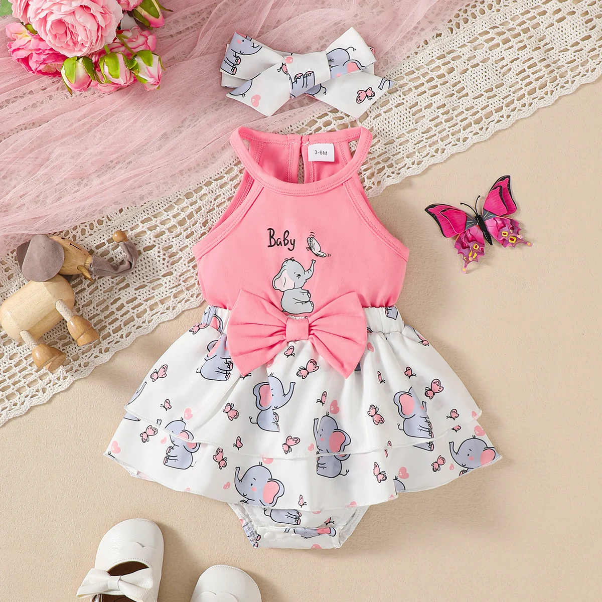 body-de-verao-sem-mangas-para-bebes-meninas-laco-rosa-estampa-de-elefante-fofo-body-elegante-adequado-para-bebes-de-3-a-24-meses