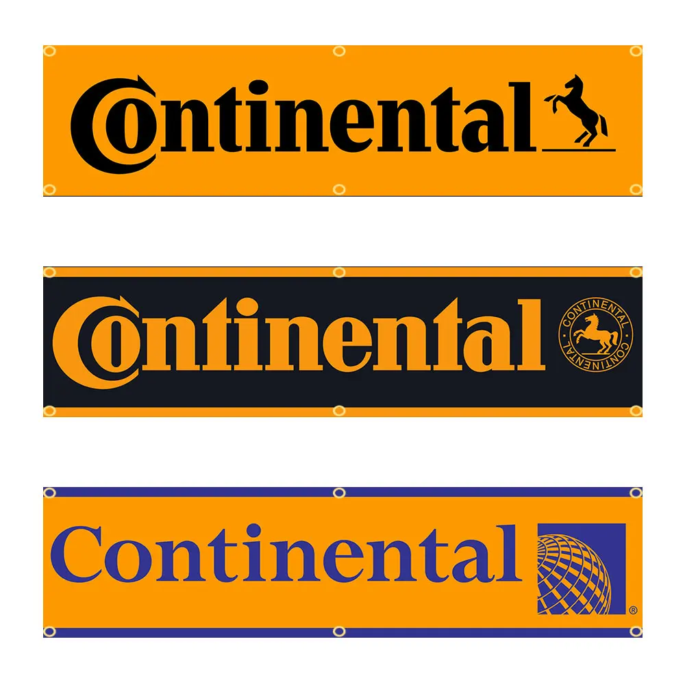 60x240cm CONTINENTALS BANNER Tapestry Polyester Printed Flag Garage or Outdoor For Decoration