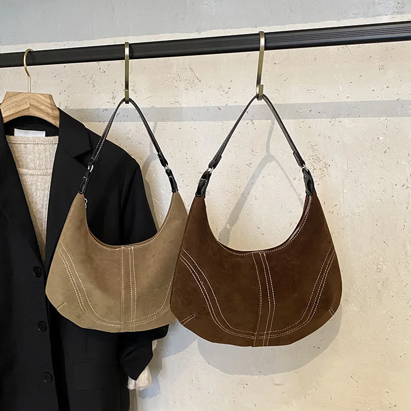 

2025 A/W Casual Shoulder Bag for Women, Genuine Leather Large Capacity Multi-way Tote Crossbody Purse, Vintage Chic Work Bag