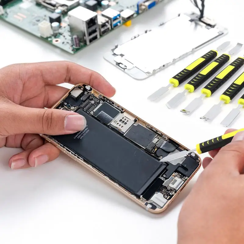 Metal Crowbar 6pcs Opening Pry Tool Kit Double Head And Non-slip Handle Opening Pry Tool Repair Kit For Tablets Laptop