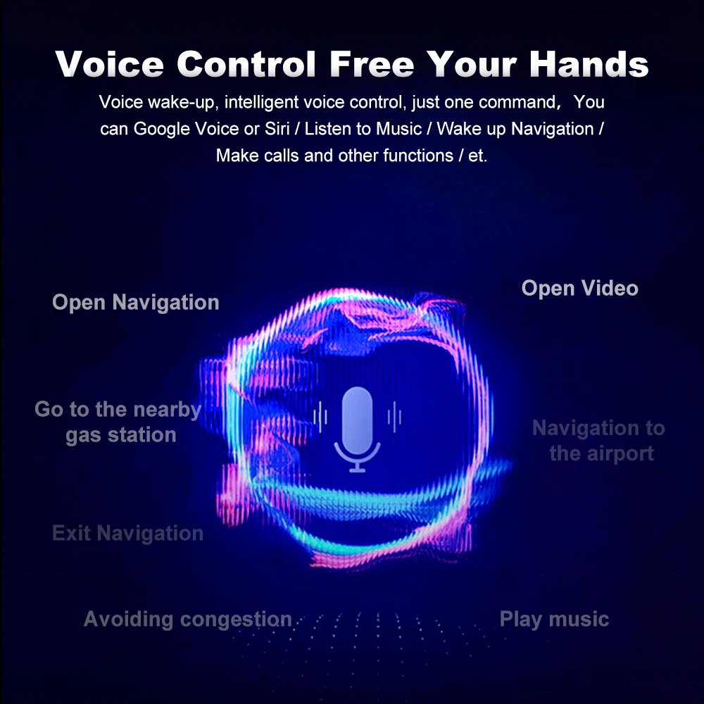 BEPOCAM 5 ''دراجة نارية DVR الملاحة GPS اللاسلكية CarPlay أندرويد السيارات Airplay عرض شاشة تعمل باللمس المحمولة موتو مراقب IPX7 #5