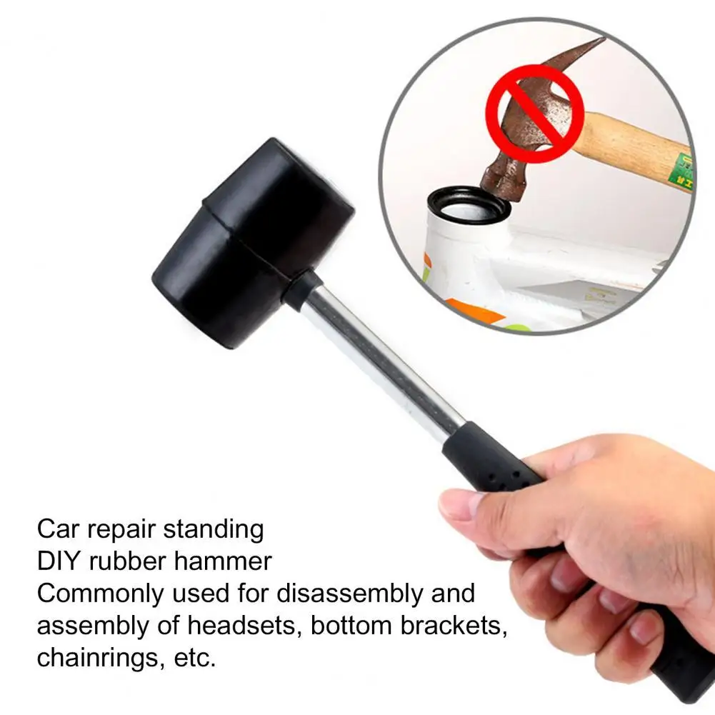 Wear-resistant Bicycle Repair Rubber Hammer Headset Installation Tool for Bottom Bracket