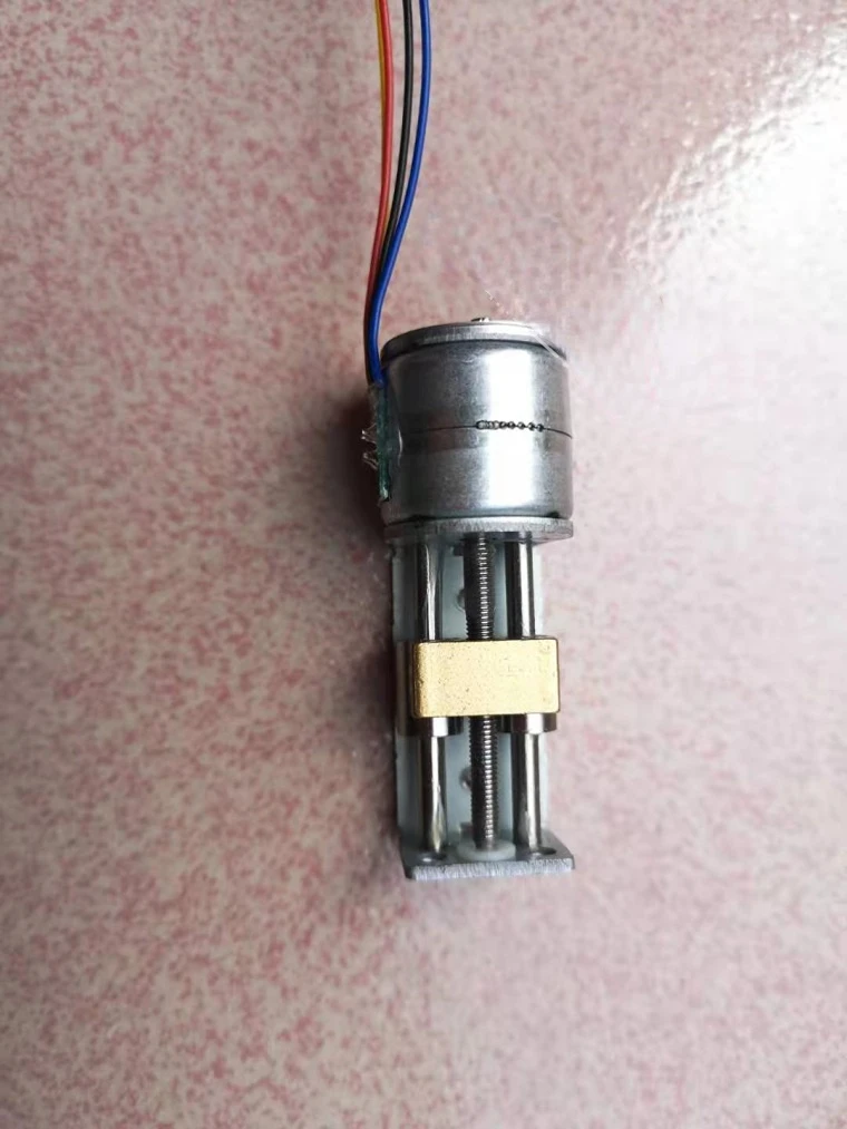 

20 Stepper Motor Slide Table Miniature Mini Screw Rod Screw Moving Push 20mm Linear Motor