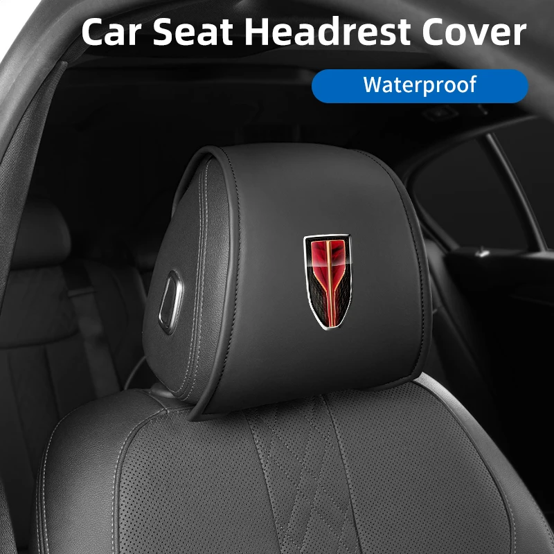 

Car Interior Seat Headrest Storage Cover Anti-fouling Neck Pillowcase For Hongqi HS5 H5 H9 E-QH5 HS7 E-HS9 H7 E-HS3