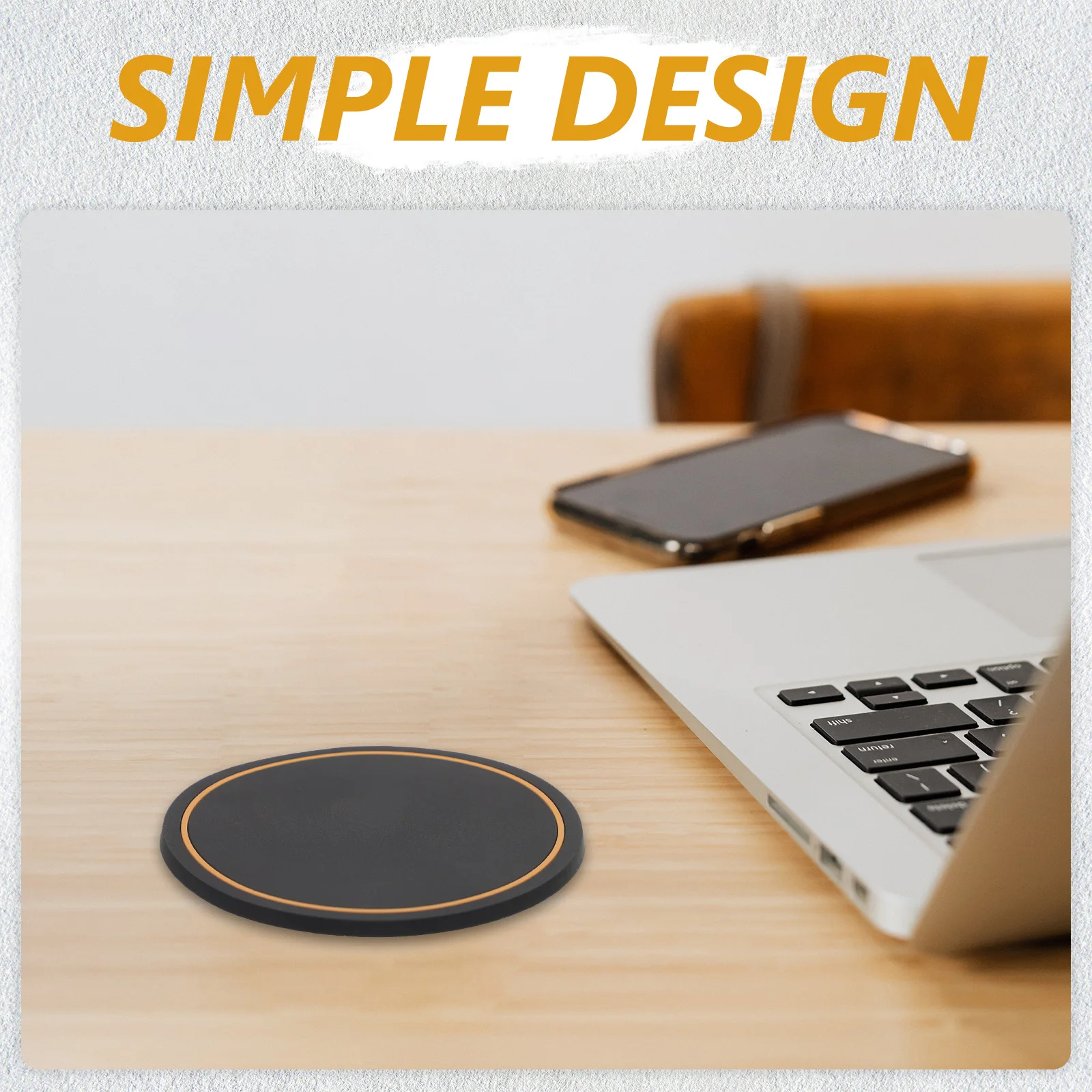 

Pvc Insulation Coaster Round Rubber Placemat Heat Resistant Table Mat For Home Kitchen Hotel Decorative Pad