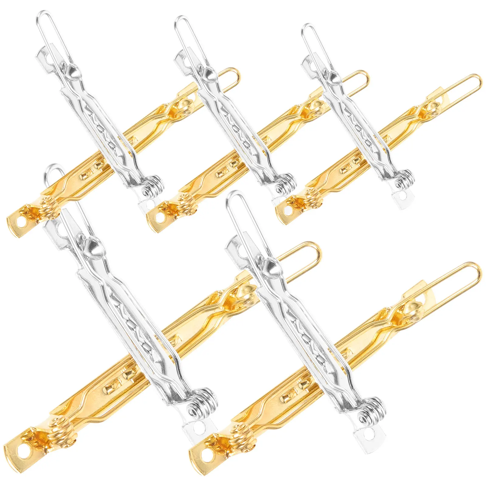 

16Pcs Metal Clips Iron Hairpins for DIY Blank Clips Bow Making Supplies Bow Making Supplies
