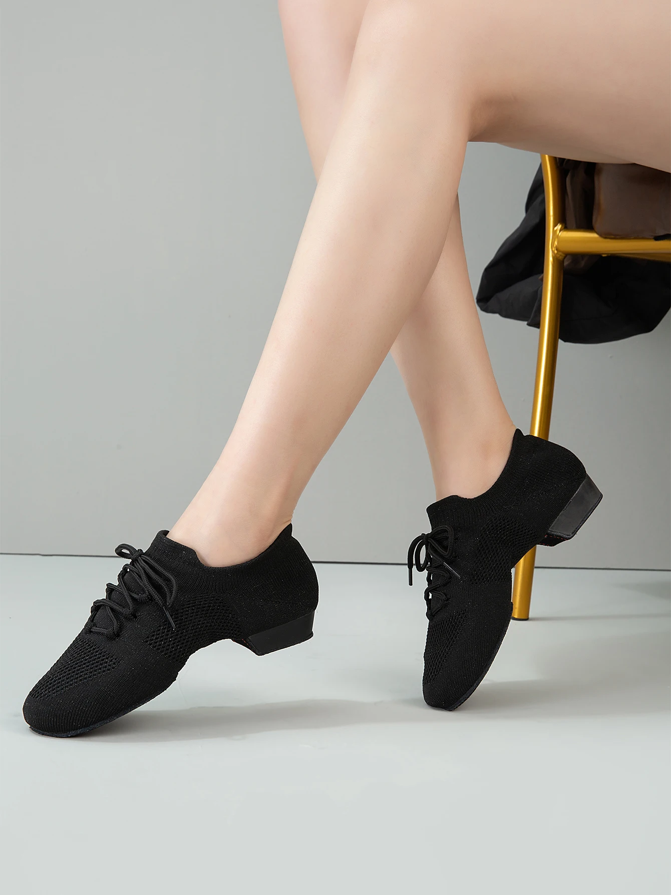 Jazz Dance Shoes Women Adult Ballet Shoes Soft Sole Breathable Professional Latin Ballroom Practice Dancing Shoes For Ladies