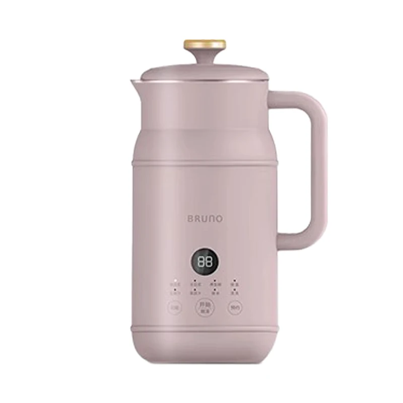 Bruno-家庭用多機能豆乳メーカー,ミキサー,壁掛け,オプションの600ml
