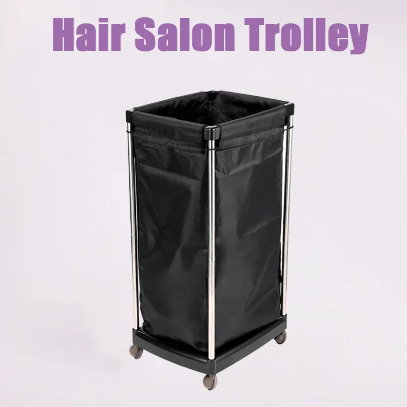 Salon Towel Storage Cart Metal Rolling Trolley For Barber Shop Hair Salon Gym Hotel Beauty Spa Organizer Rack