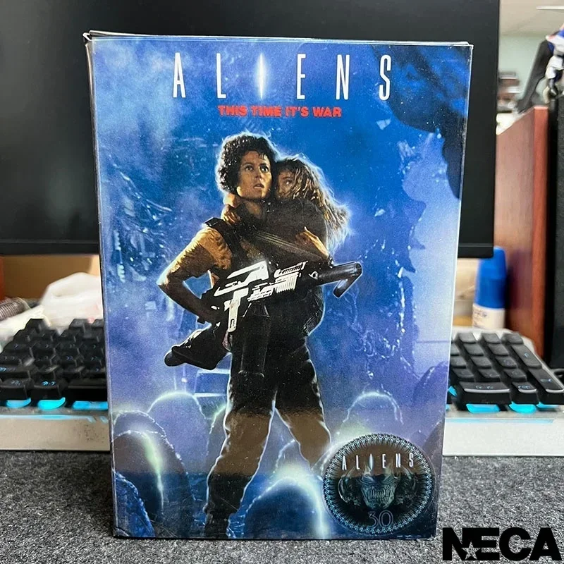 Nuovo Uncapped Neca First Edition Alien 2 Ripley e Newt 30th Anniversary Twin Set modello di collezione Action Figure da 7 pollici