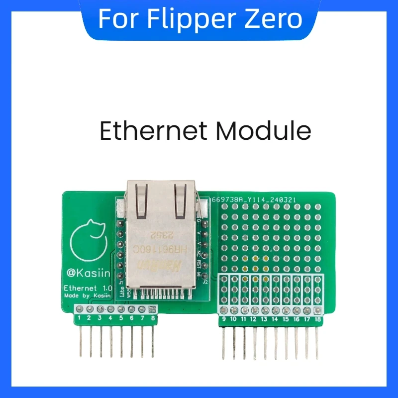 For Flipper Zero Internal Wired Network Card Ethernet Module, Development Board for Flipper, Flipper ZeroDevice Accessories