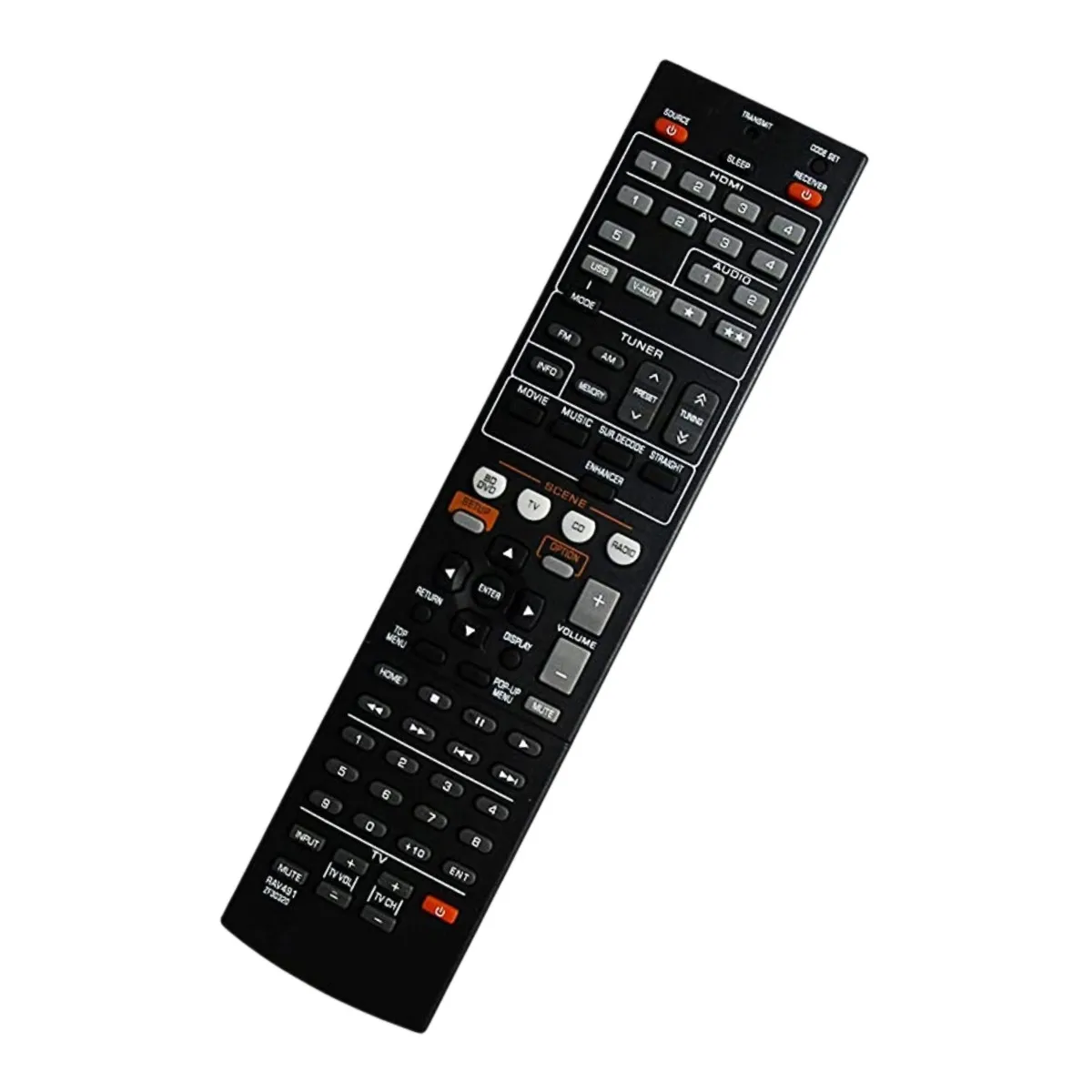 Remote Control for Yamaha HTR-3064 HTR-3064BL HTR-3065 HTR-3065BL HTR-9063 RX-V367 RX-V371 RX-A720 RX-V673 RX-A820 AV Receiver