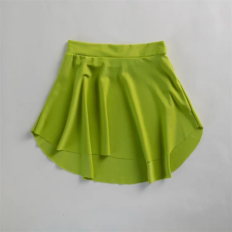 2025 Hot Sale High Quality Many Colors Nylon Spandex Yoga Sports Kids Girls Women Adult Ballet Dance Skirts