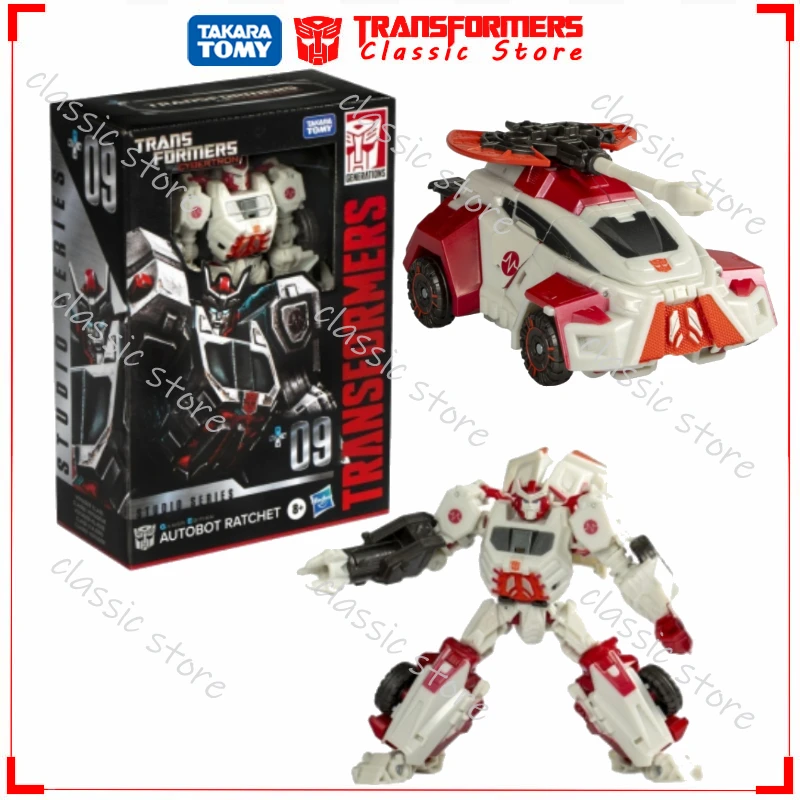 In Stock Classic Transformers Toys Studio Series Gamer Edition SS-GE-09 Voyage Class Ratchet Cybertron Autobots Action Figures