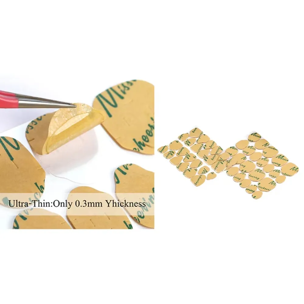 240 szt. Nowa Dwustronna Taśma do Paznokci Sztucznych Przezroczysta Naklejka Klejąca Usuwalna Wodoodporna Taśma Klejąca do Paznokci Narzędzia do Makijażu