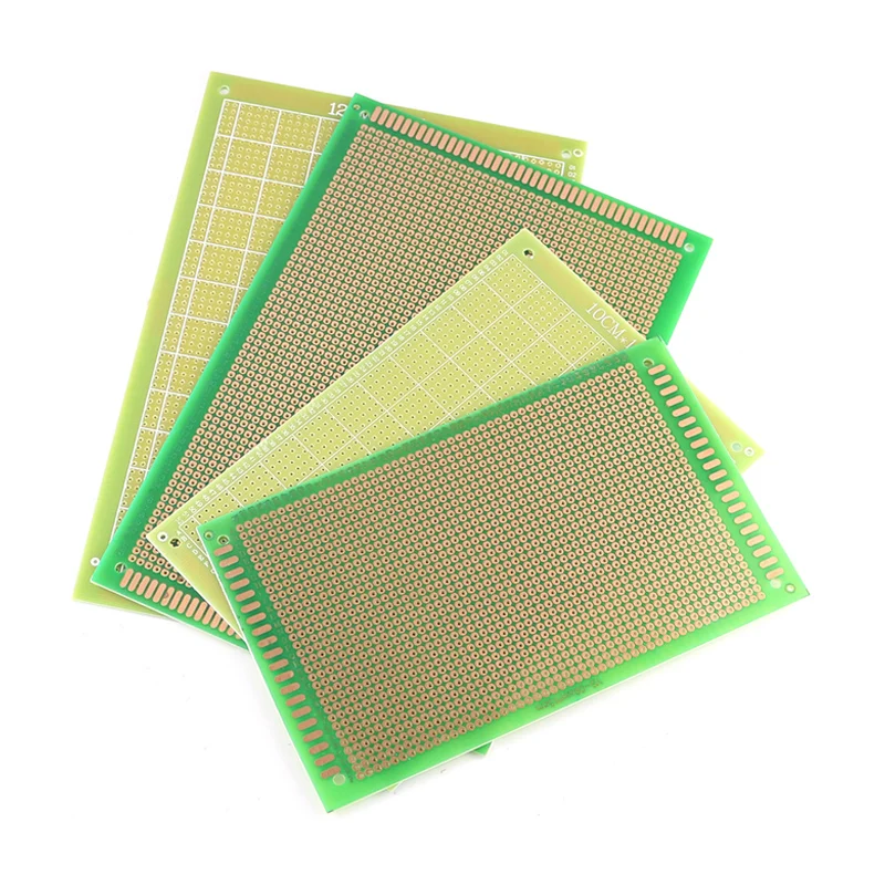 5/10PCS Single-Sided Green Oil Epoxy Board Glass Fiber Universal PCB Board 5x7/7x9/9x15/10x15/12x18/10x22/7x12/7x10CM