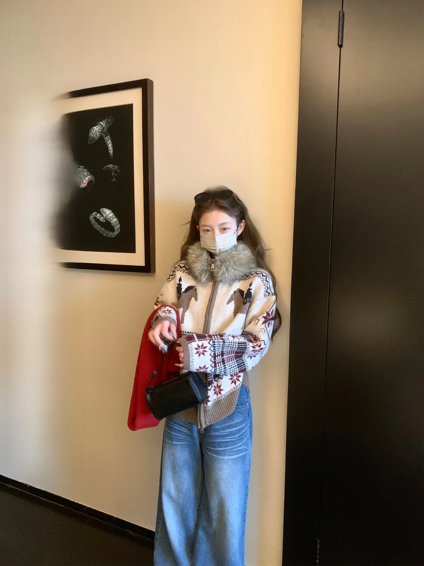 

XXIIUU Ferdy Series Winter New Knitted Cardigan Women's Inner Wear Sweater Base irt Top Soft Korean Loose Fit Long Sve