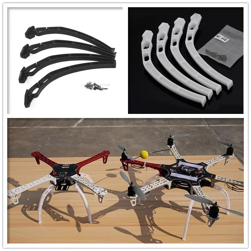 4PCS/Set Universal Tall Landing gear skids for DJI F450 F550 SK480 FPV RC Muticopter FPV Drone