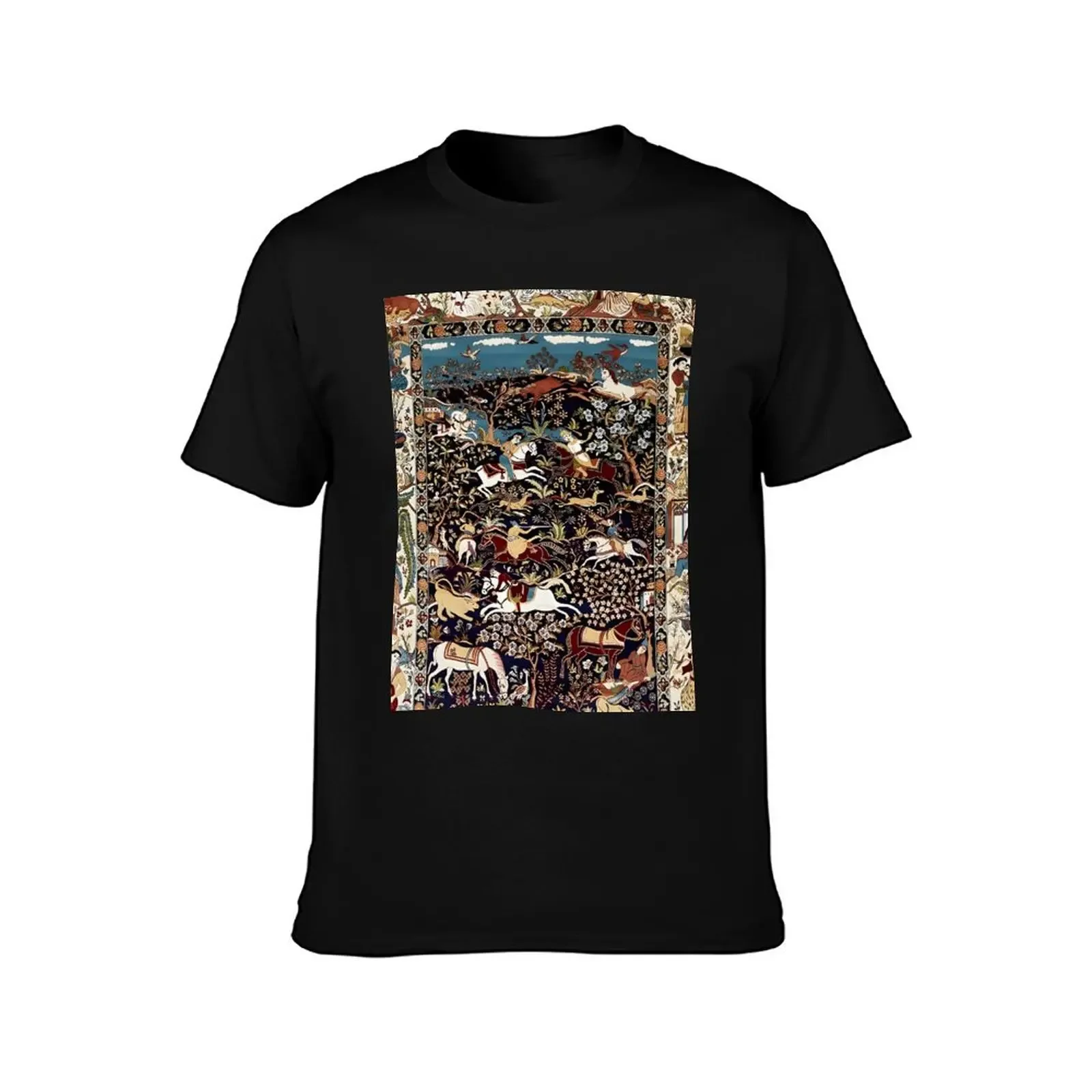 oriental rug T-Shirt plain Anime t-shirt t shirts for men